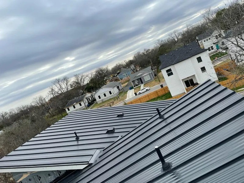 Standing seam metal roof panels with vents for Skylight Repair in Leesylvania